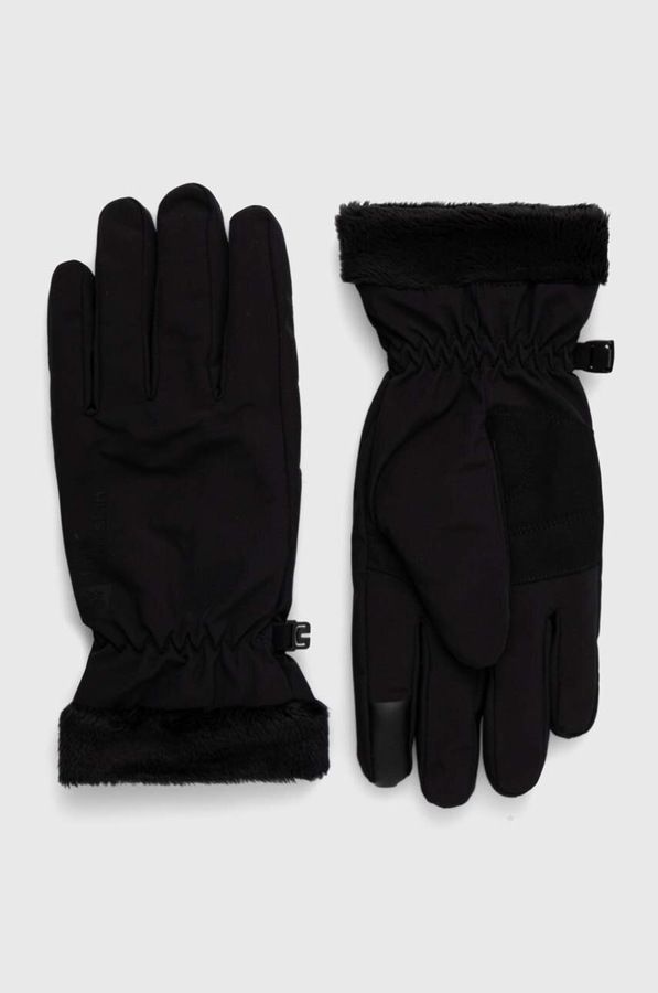Рукавички Jack Wolfskin колір чорний фото 2