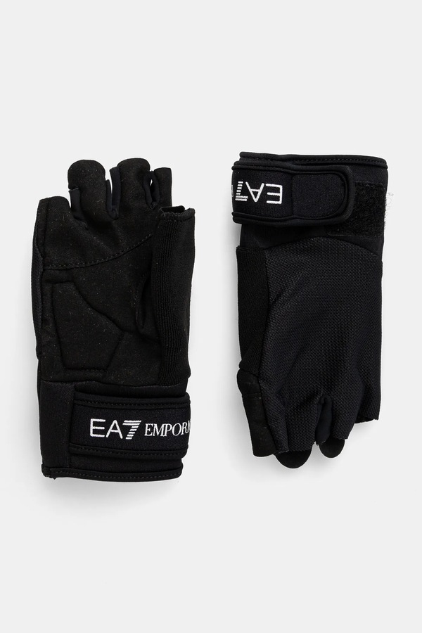 Рукавички EA7 Emporio Armani колір чорний