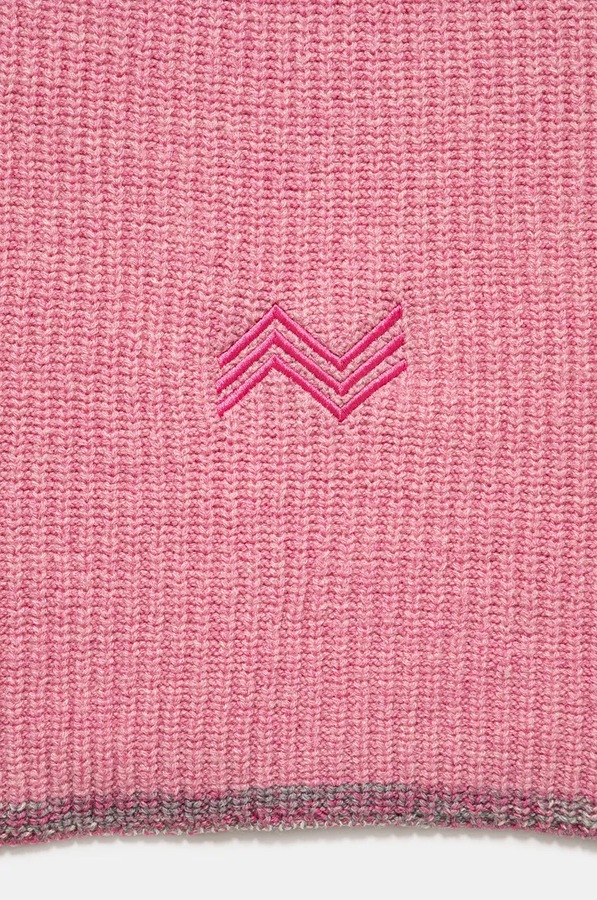 Вовняний шарф Missoni колір рожевий