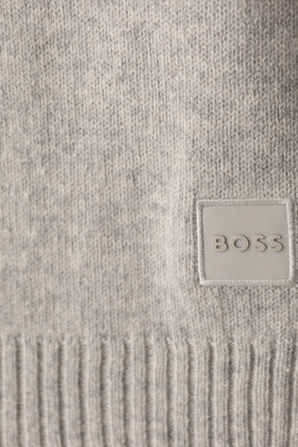 Akaio_R_Scarf BOSS Orange колір сірий фото 2