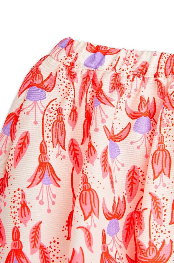 Дитяча спідниця Mini Rodini Fuchsia колір червоний фото 3