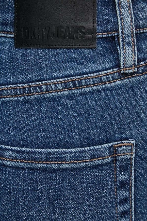 Джинси skinny жіночі DKNY колір блакитний фото 4