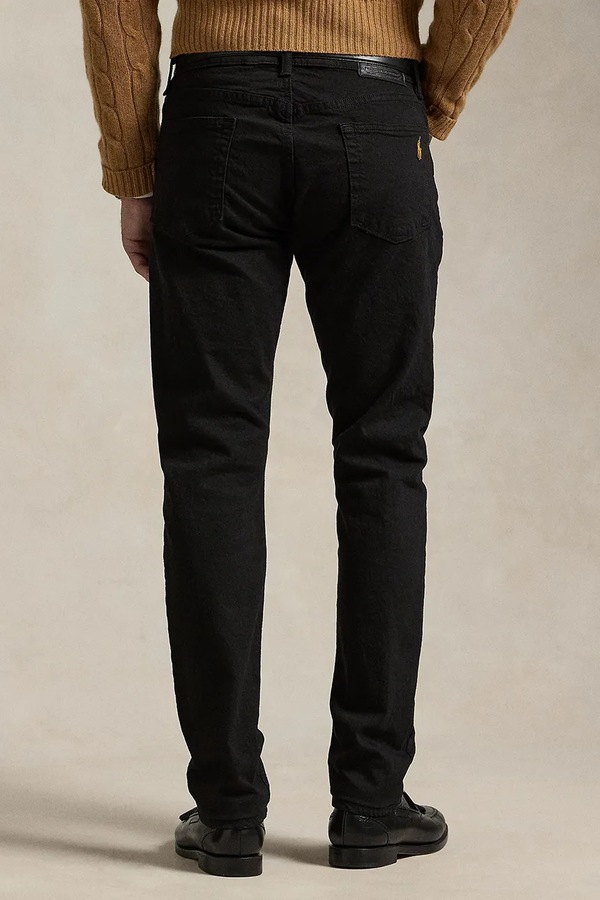 Джинси slim fit чоловічі Polo Ralph Lauren колір чорний