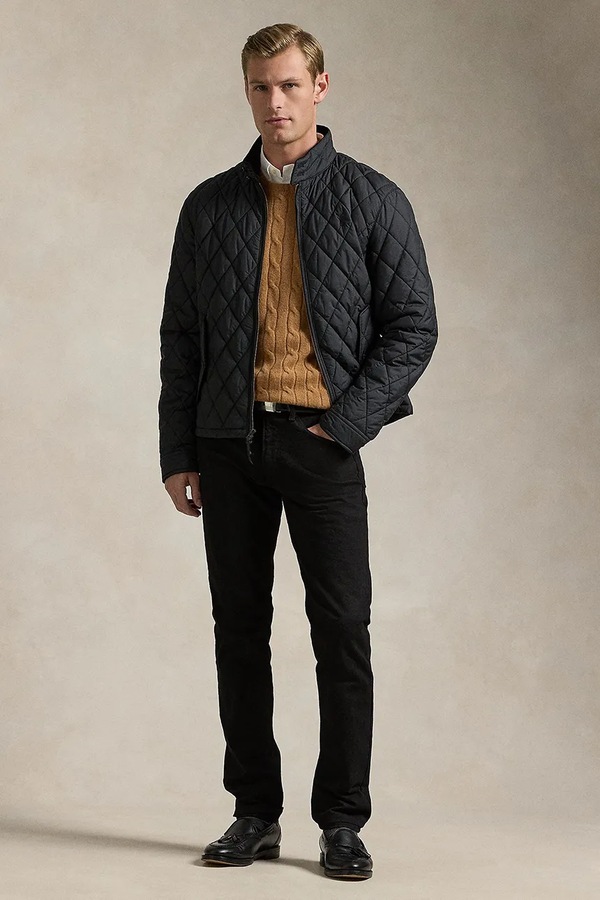 Джинси slim fit чоловічі Polo Ralph Lauren колір чорний фото 2