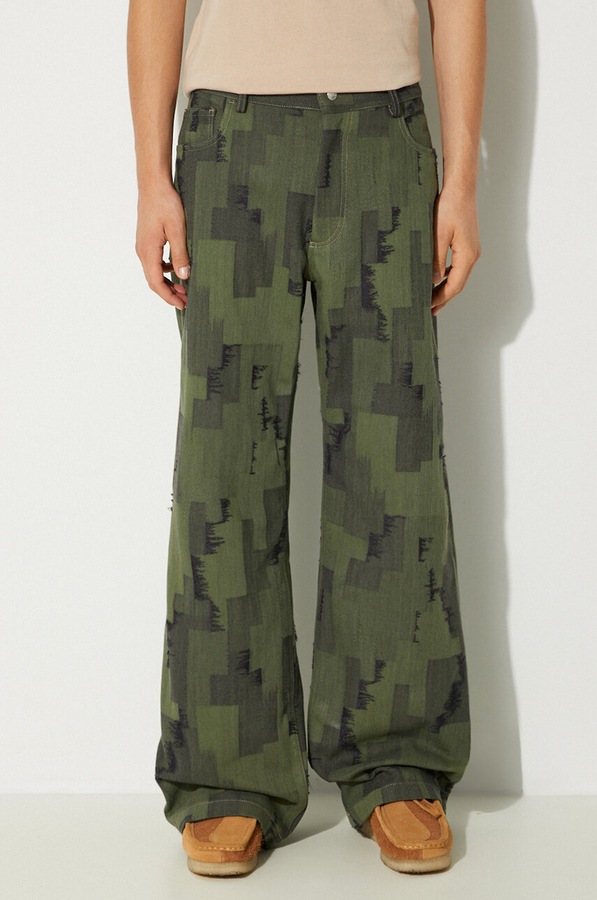 Джинси Marcelo Burlon AOP Cross Wide Pants