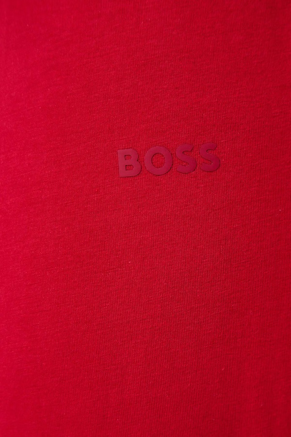 Спортивні штани жіночі бавовняні з еластаном BOSS CI Pants колір червоний фото 4