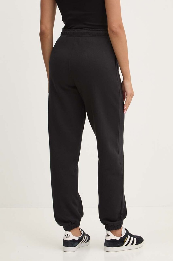 Спортивные брюки женские с хлопком Guess Jeans цвет черный фото 2