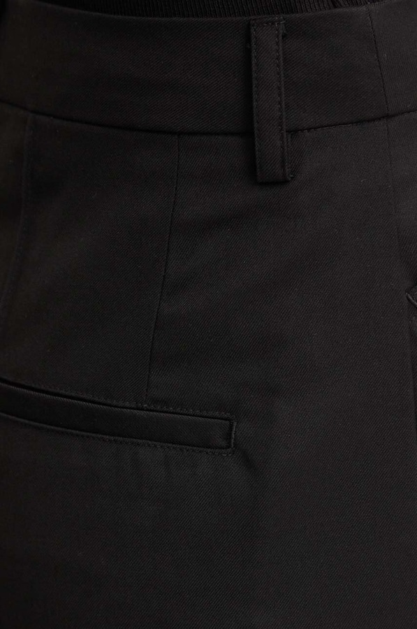 Штани з домішкою вовни Remain Slim Suiting Pants колір чорний фото 4