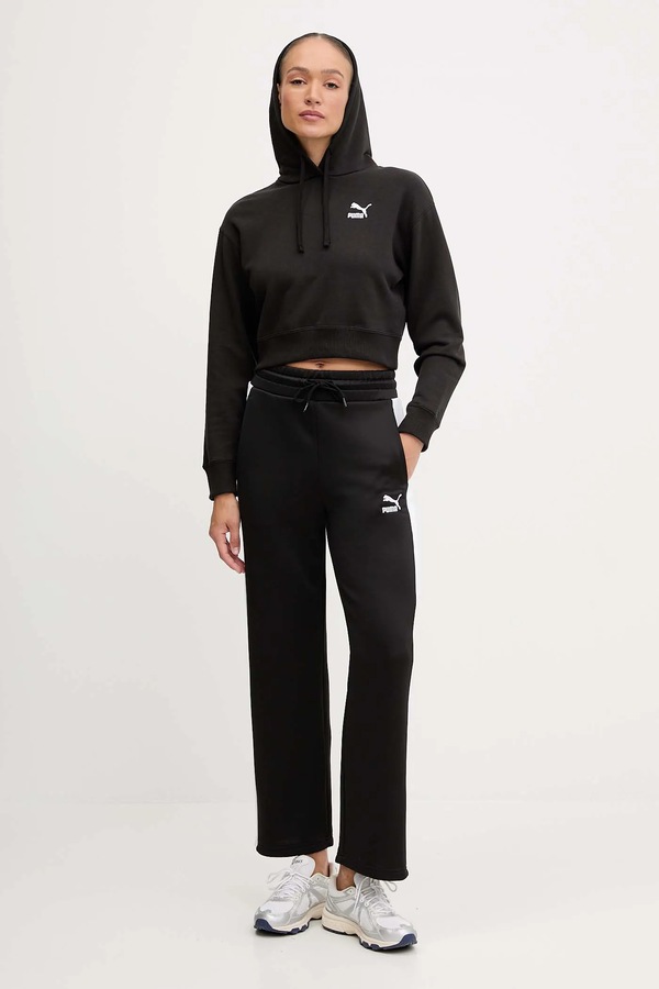 Спортивні штани Puma Iconic T7 Straight Leg Track Pants колір чорний фото 2