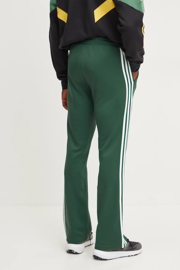 Спортивні штани adidas Originals 70S Track Pant колір зелений фото 3