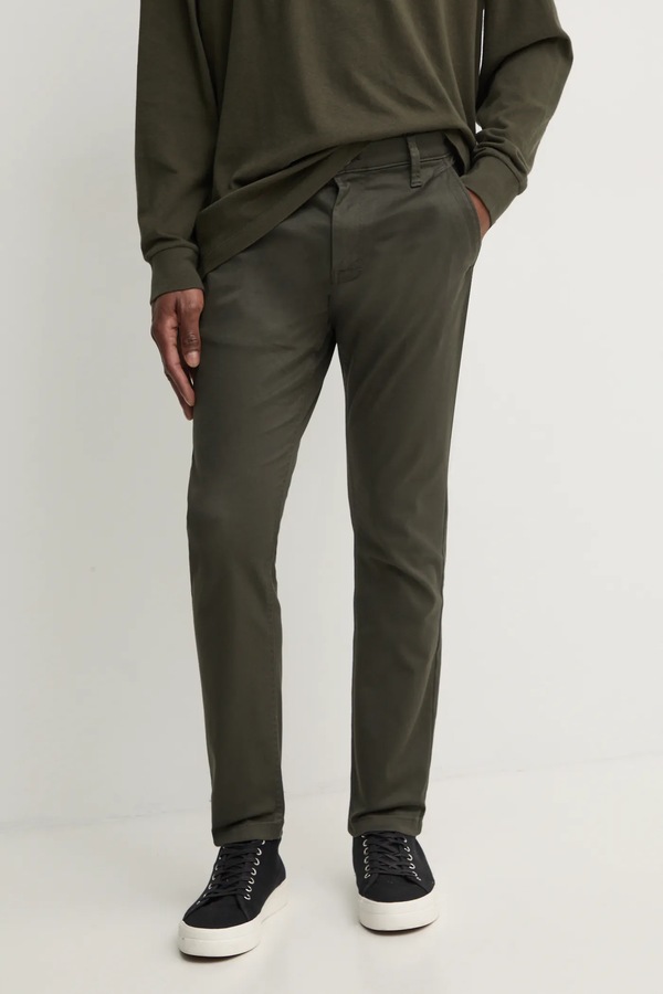 Штани G-Star Skinny Chino 3.0 колір сірий