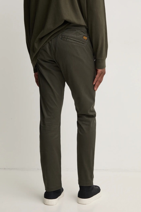 Брюки G-Star Skinny Chino 3.0 цвет серый фото 2
