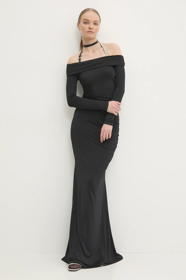 Сукня Chiara Ferragni колір чорний фото 4