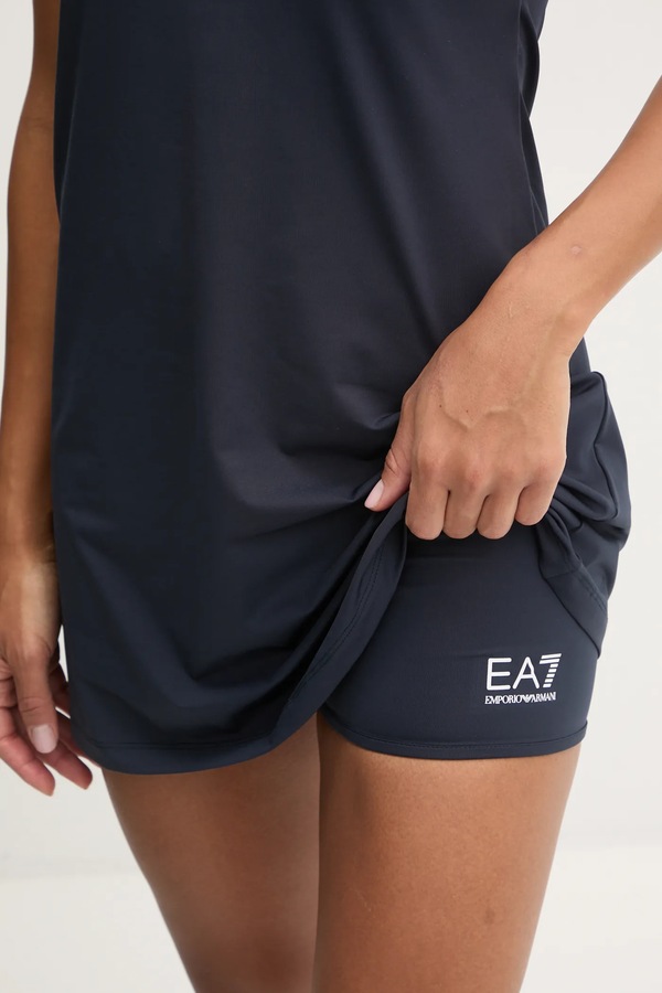 Спортивна сукня EA7 Emporio Armani колір темно-синій фото 4