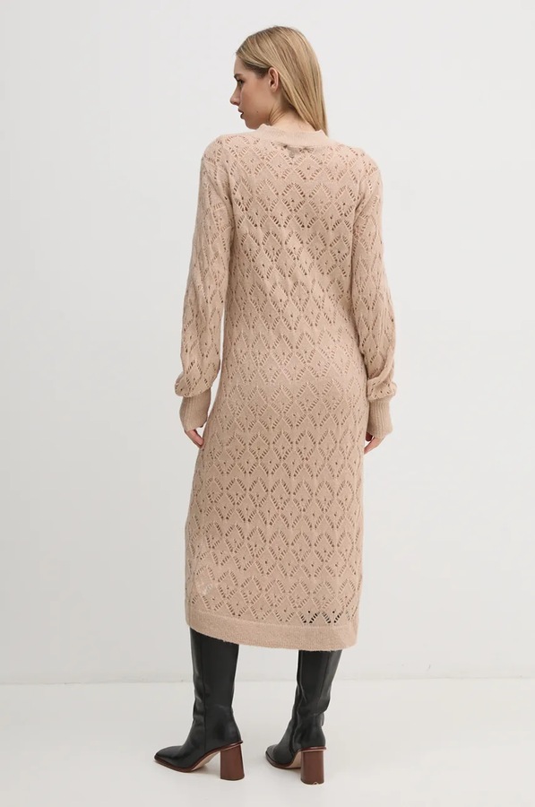 Сукня Pepe Jeans HAILEY DRESS колір бежевий фото 3