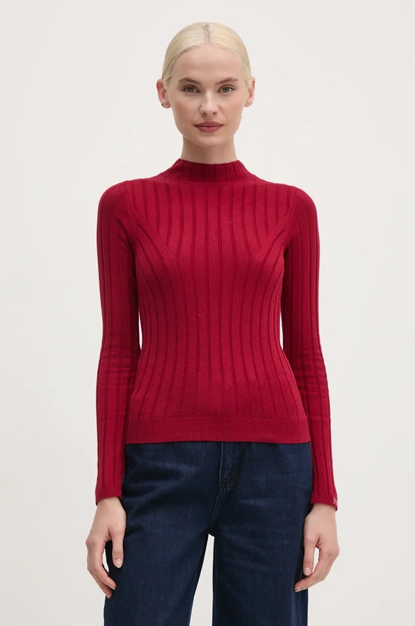Светр Pepe Jeans IZABEL TURTLENECK колір червоний