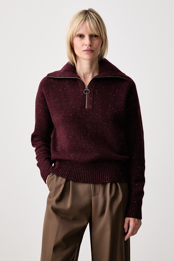 Свитер женский с шерстью Barbour