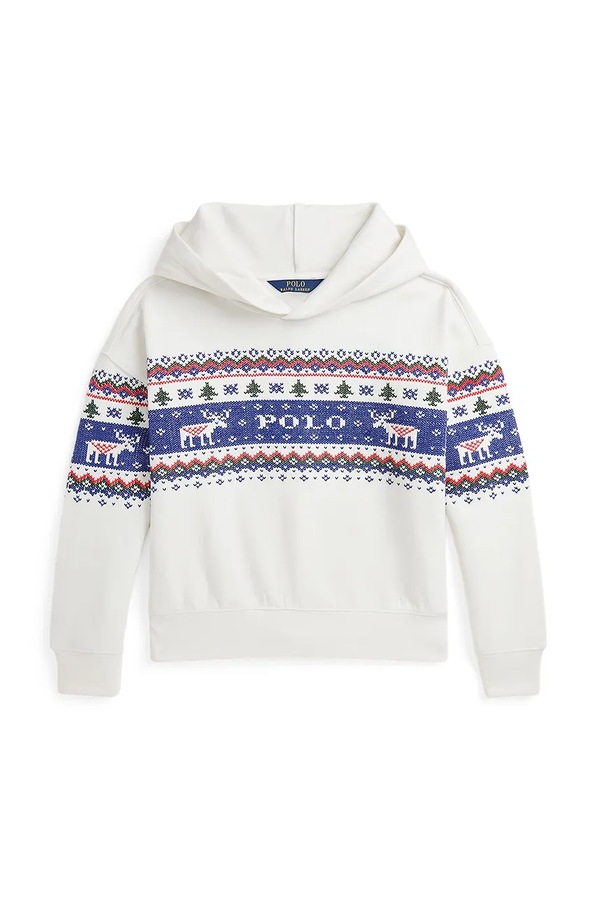 Дитяча кофта Polo Ralph Lauren колір білий