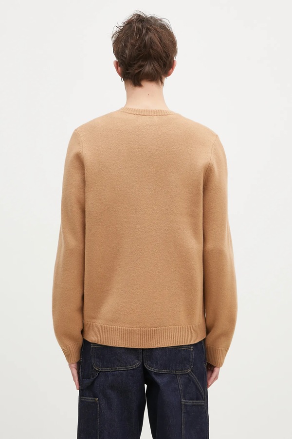 Светр чоловічий вовняний A.P.C. Pull Edward колір коричневий фото 2