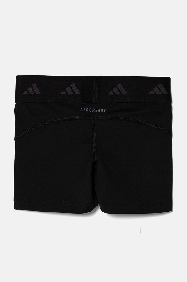 Дитячі шорти adidas JG TF SH LEG колір чорний фото 2