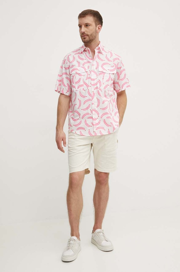 Шорти Pepe Jeans CARPENTER SHORT колір бежевий фото 2