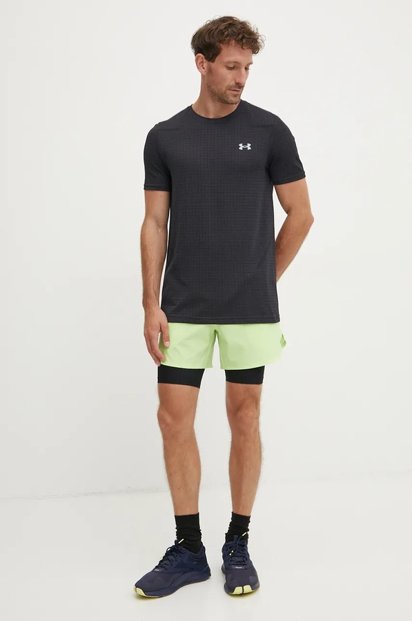 Шорти для тренувань Under Armour Vanish Elite колір зелений фото 2