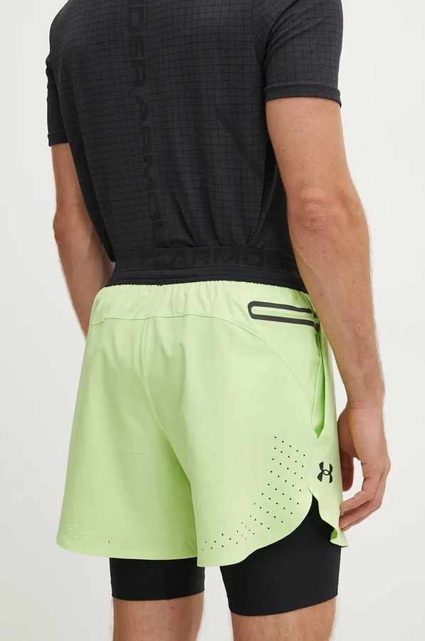 Шорти для тренувань Under Armour Vanish Elite колір зелений фото 3