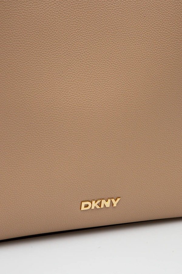 Сумка-шопер жіноча DKNY PAULA колір бежевий фото 4