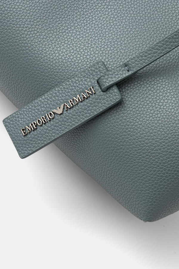 Сумка крос-боді жіноча Emporio Armani колір бірюзовий фото 4