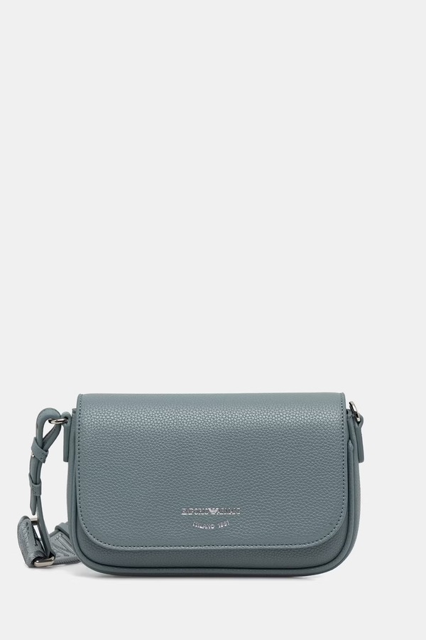 Сумка крос-боді жіноча Emporio Armani колір бірюзовий