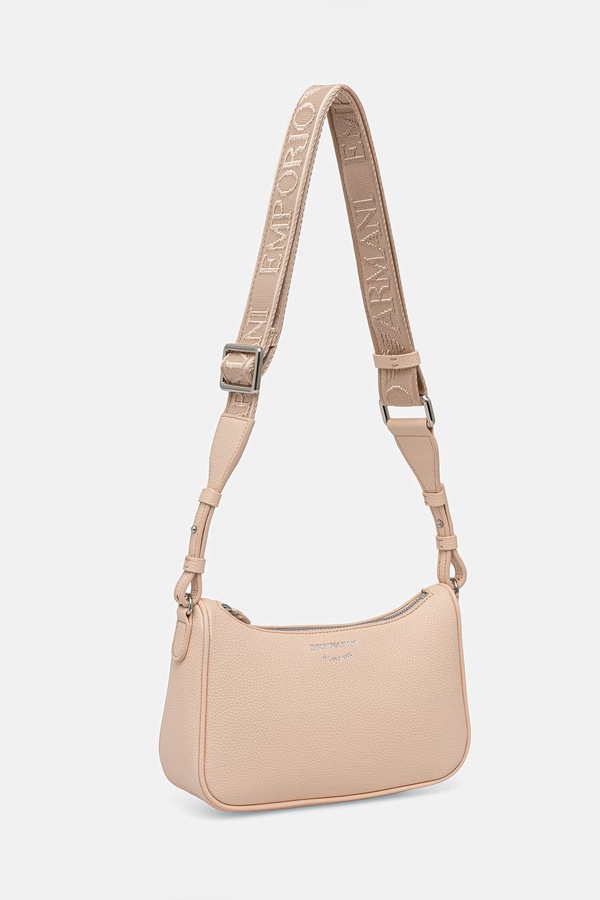 Сумка крос-боді жіноча Emporio Armani колір бежевий