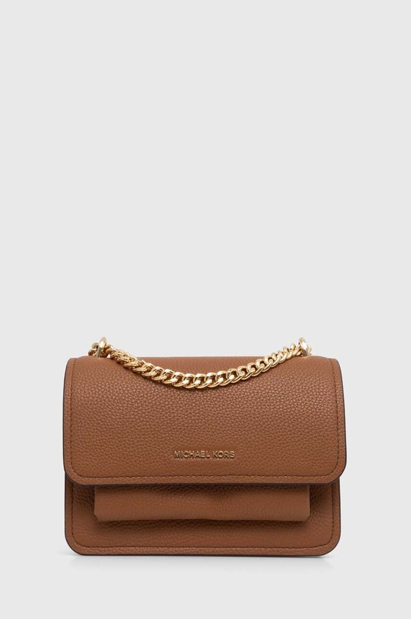Сумочка жіноча шкіряна MICHAEL Michael Kors колір коричневий