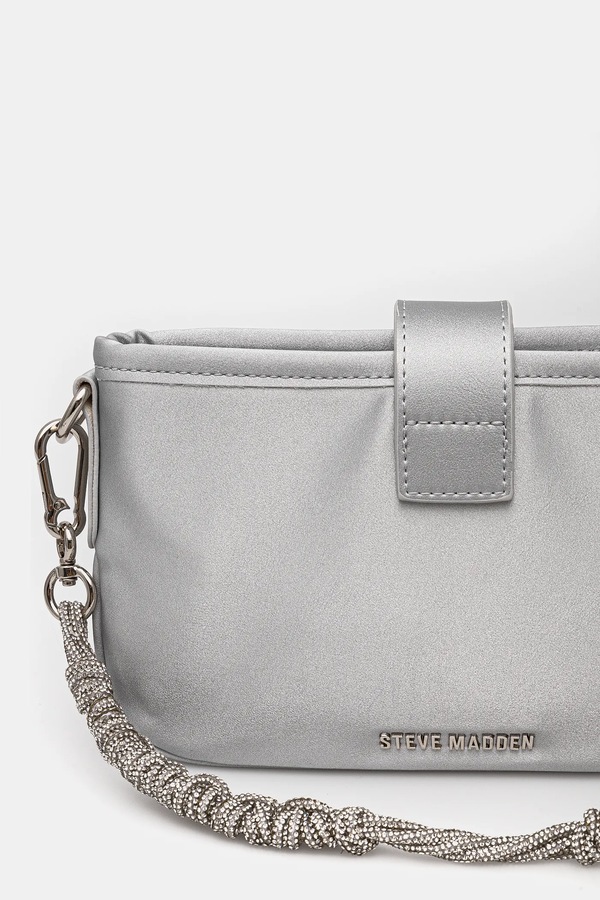 Сумочка Steve Madden Binez колір сірий фото 2