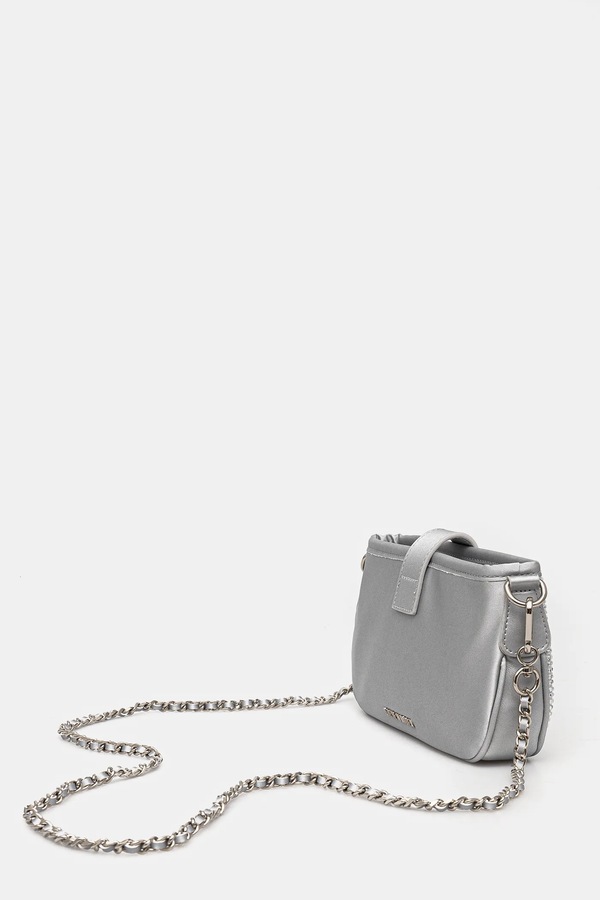 Сумочка Steve Madden Binez колір сірий фото 4