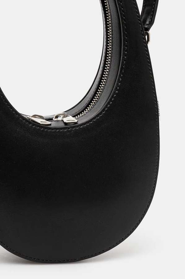 Шкіряна сумочка coperni Crossbody Mini Swipe Bag колір чорний фото 2