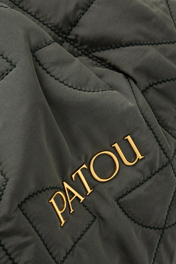 Сумочка Patou колір зелений фото 3