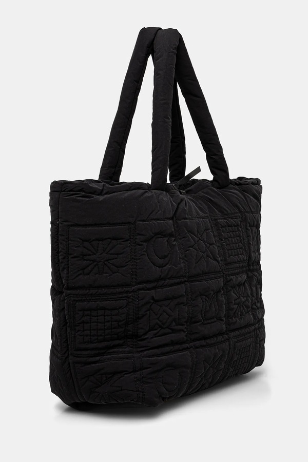 Сумочка Nanushka SOFT TOTE колір чорний