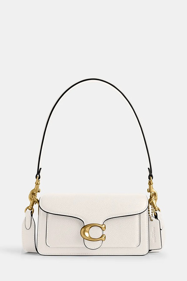 Tabby Shoulder Bag 20 Coach колір бежевий