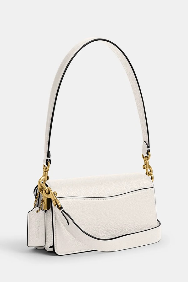 Tabby Shoulder Bag 20 Coach цвет бежевый фото 2