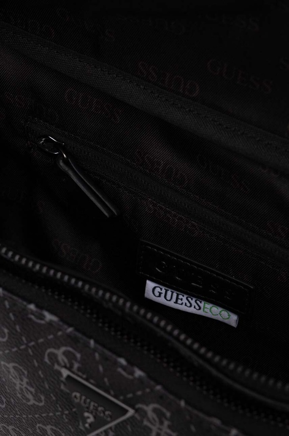 Сумка на пояс Guess MILANO колір чорний фото 4