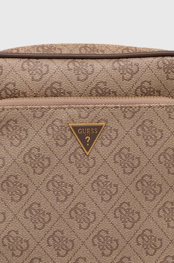 Сумка Guess MILANO колір бежевий фото 4