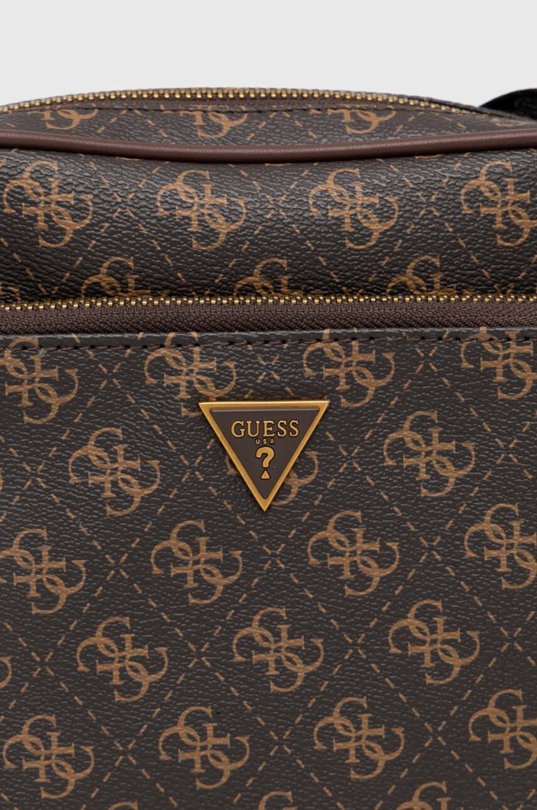 Сумка Guess MILANO колір коричневий фото 4