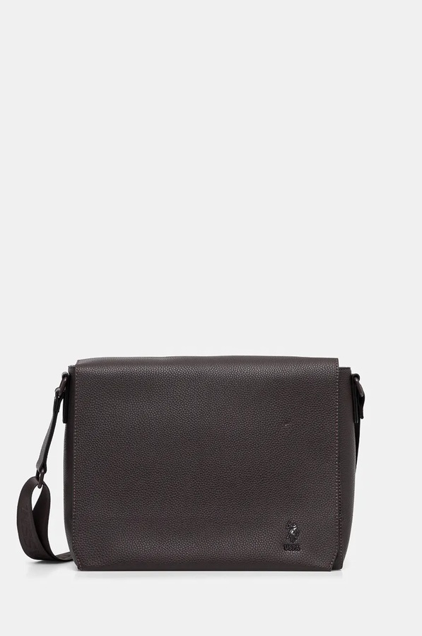 Сумка U.S. Polo Assn. Seattle 31 x 26 x 12 cm колір коричневий