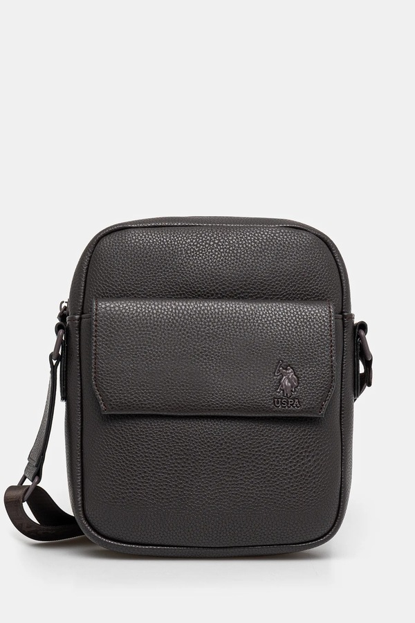 Сумка U.S. Polo Assn. Seattle колір коричневий