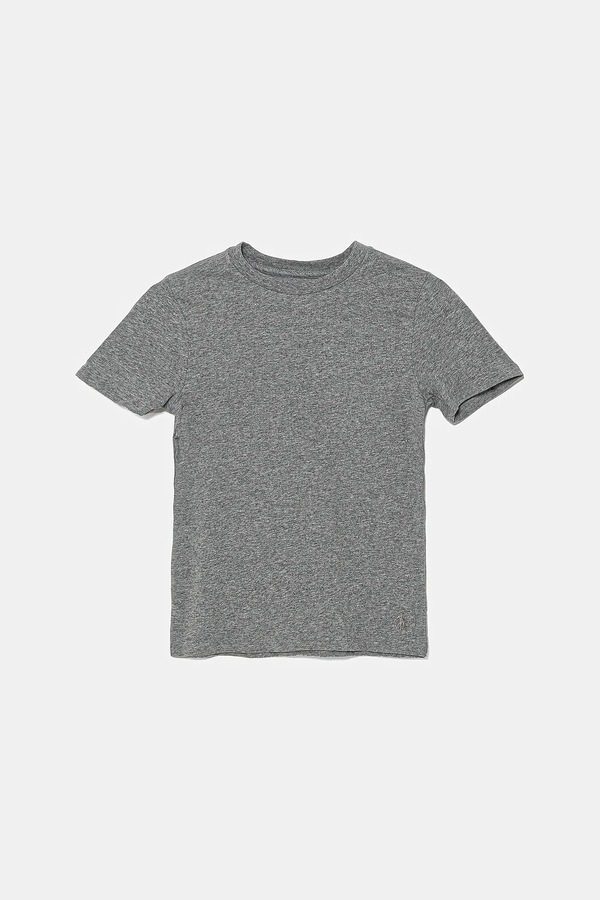 Дитяча бавовняна футболка Polo Ralph Lauren 3-pack колір сірий фото 3