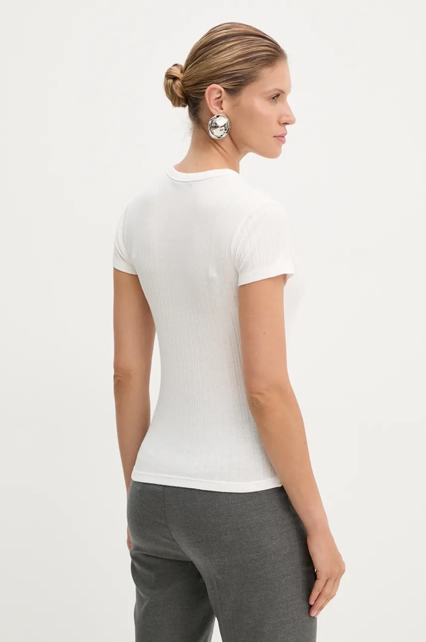 Футболка Drykorn колір бежевий фото 3