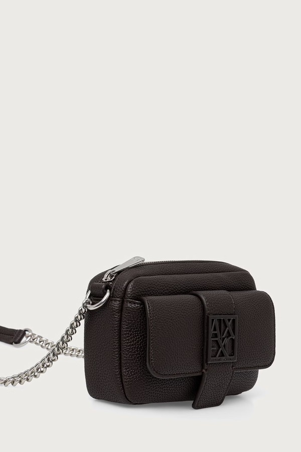 Сумочка женская из искусственной кожи Armani Exchange цвет коричневый
