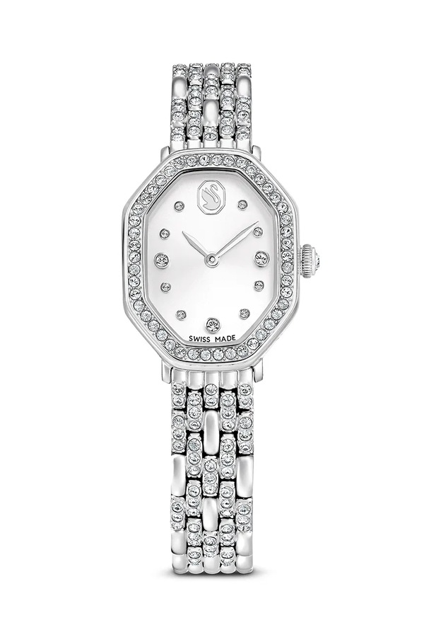Годинник Swarovski DEXTERA колір срібний