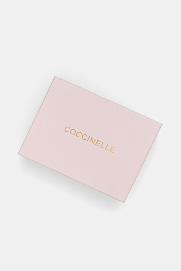 Чохол для навушників жіночий шкіряний Coccinelle C-ME колір бордовий фото 2