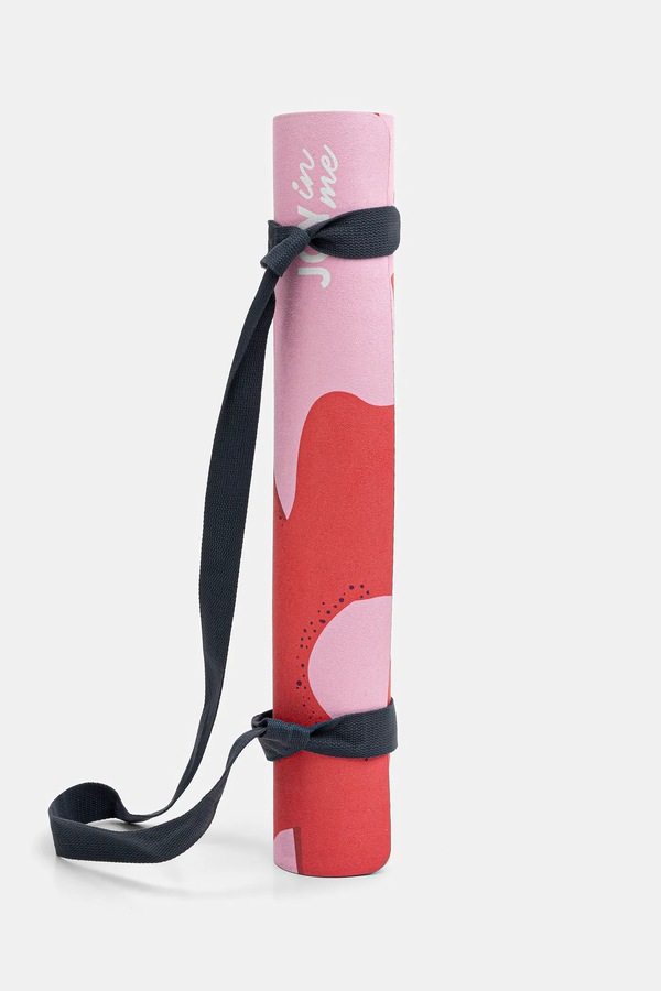 Килимок для йоги JOYINME Mata FLOW Coated Flower Bomb колір рожевий